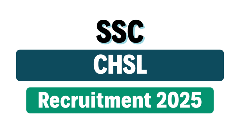 SSC CHSL 10+2 Online Form 2025